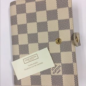 Louis Vuitton Damier Azur agenda PM - EUC